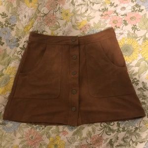 Brandy Melville button up skirt
